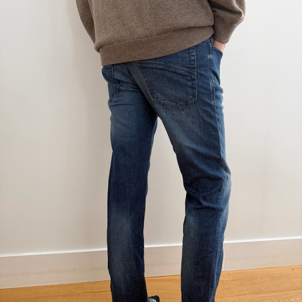 Diesel IAKOP Regular slim Tapered blue jeans - 30